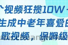 一个视频狂揽10W+点赞，AI生成中老年喜爱的鹦鹉唱歌视频，保姆级教程，轻松挣取创作者分成