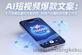 （15569期）AI短视频爆款文案：千万级播放量创作者亲授，持续产出爆款的完整工作流