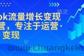 TikTok流量增长变现训练营，专注于运营·涨粉·变现