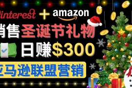 （4415期）通过Pinterest推广圣诞节商品，日赚300+美元 操作简单 免费流量 适合新手