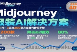 AI在服装领域的运用，使用midjourney做服装辅助企业降低成本