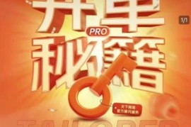 淘宝开单秘籍PRO，量身定制淘天实战陪跑计划，告别做店迷茫、快速突破运营瓶颈期（更新6月）