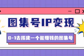 （4489期）图集号IP变现，0-1去搭建一个能赚钱的图集号（文档+资料+视频）无水印