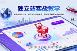 独立站实战教学，跨境经营全攻略，助您告别流量依赖，掌握跨境经营的终极奥