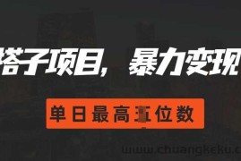 2024搭子玩法，0门槛，暴力变现，单日最高破四位数【揭秘】