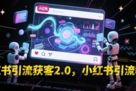 小红书引流获客2.0，小红书引流教程