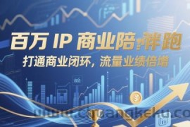 百万IP商业陪跑，打通商业闭环，流量业绩倍增