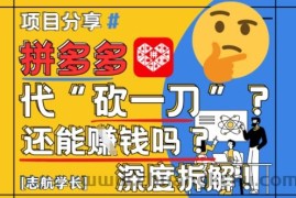 【2025最新】拼多多代坎助力项目深度拆解：还能挣钱吗?全流程玩法