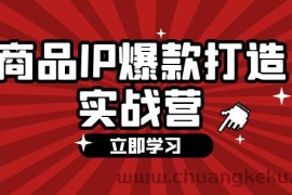 （12136期）商品-IP爆款打造实战营【第四期】，手把手教你打造商品IP，爆款 不断