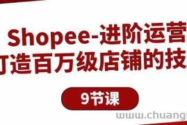 （10083期）Shopee-进阶运营：打造百万级店铺的技巧（9节课）