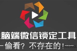 （5617期）电脑端微信锁定工具！偷看？不存在的！