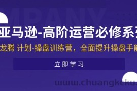 （11625期）亚马逊-高阶运营必修系列，龙腾 计划-操盘训练营，全面提升操盘手能力