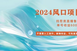 （11868期）小白轻松入手，当天收益600➕，可批量可复制