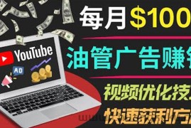 （3658期）YouTube广告赚钱项目：只需发布视频就有收入，月入7000+副业