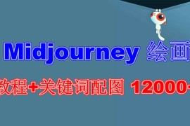 （6235期）Midjourney 绘画教程+关键词配图 13000+软件+教程（更新）