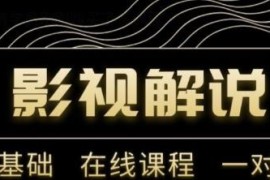 野草追剧：影视解说陪跑训练营，从新手进阶到成熟自媒体达人 价值699元