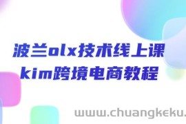 （10967期）波兰olx 技术线上课，kim跨境电商教程