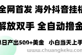 海外抖音无人直播，单日产出1.5k+，长期稳定，新手可玩，无脑操作【揭秘】