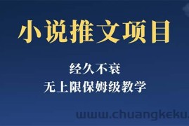 （5666期）经久不衰的小说推文项目，单号月5-8k，保姆级教程，纯小白都能操作