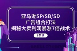 （10687期）亚马逊SP/SB/SD广告组合打法，揭秘大卖利润暴涨7倍战术 (9节课)