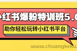 （2690期）小红书爆粉特训班5.0，助你轻松玩转小红书平台价值1380元