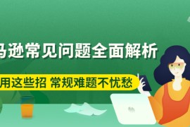 （2453期）亚马逊常见问题全面解析：巧用这些招 常规难题不忧愁