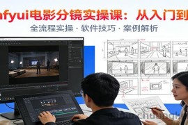 ComfyUI电影分镜实操课：分镜一致性，全流程AI视频制作，零基础也能做专业分镜