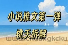 小说推文项目操作全流程第一弹，0粉就能做，门槛低非常适合新手