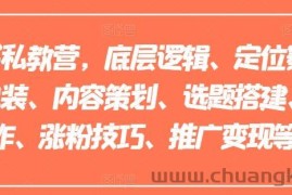 小红书私教营，底层逻辑、定位赛道、账号包装、内容策划、选题搭建、爆款创作、涨粉技巧、推广变现等等