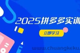 2025拼多多实训营：深度剖析运营关键，助力电商人快速提升